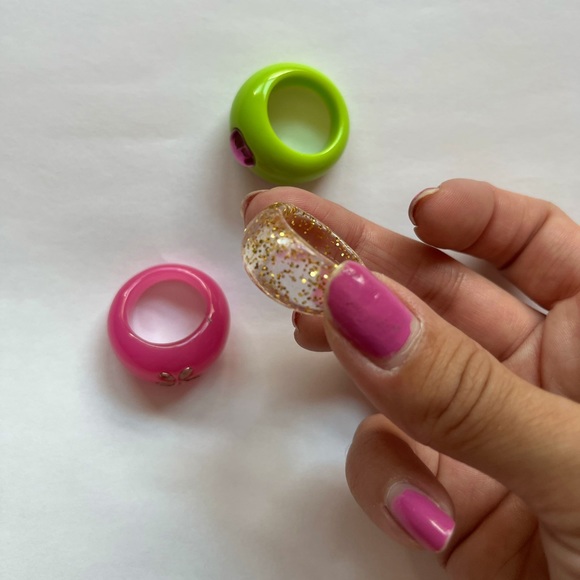 H&M chunky Rings set - Picture 3 of 3